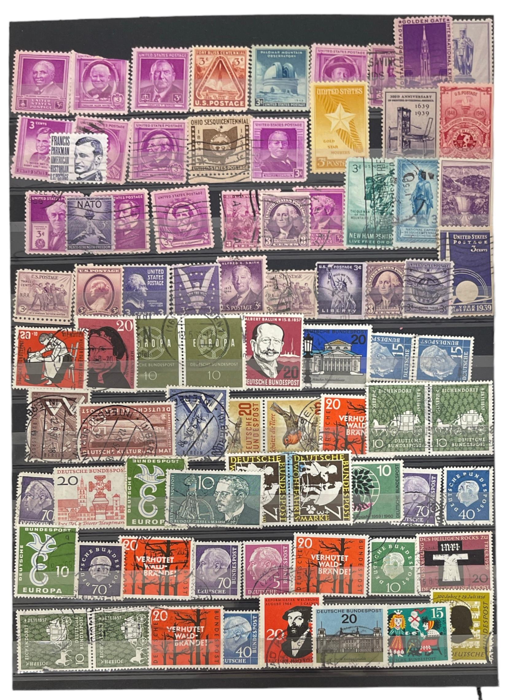 Vintage International Stamps - History Collection