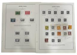 Vintage United State of America Stamp Collection