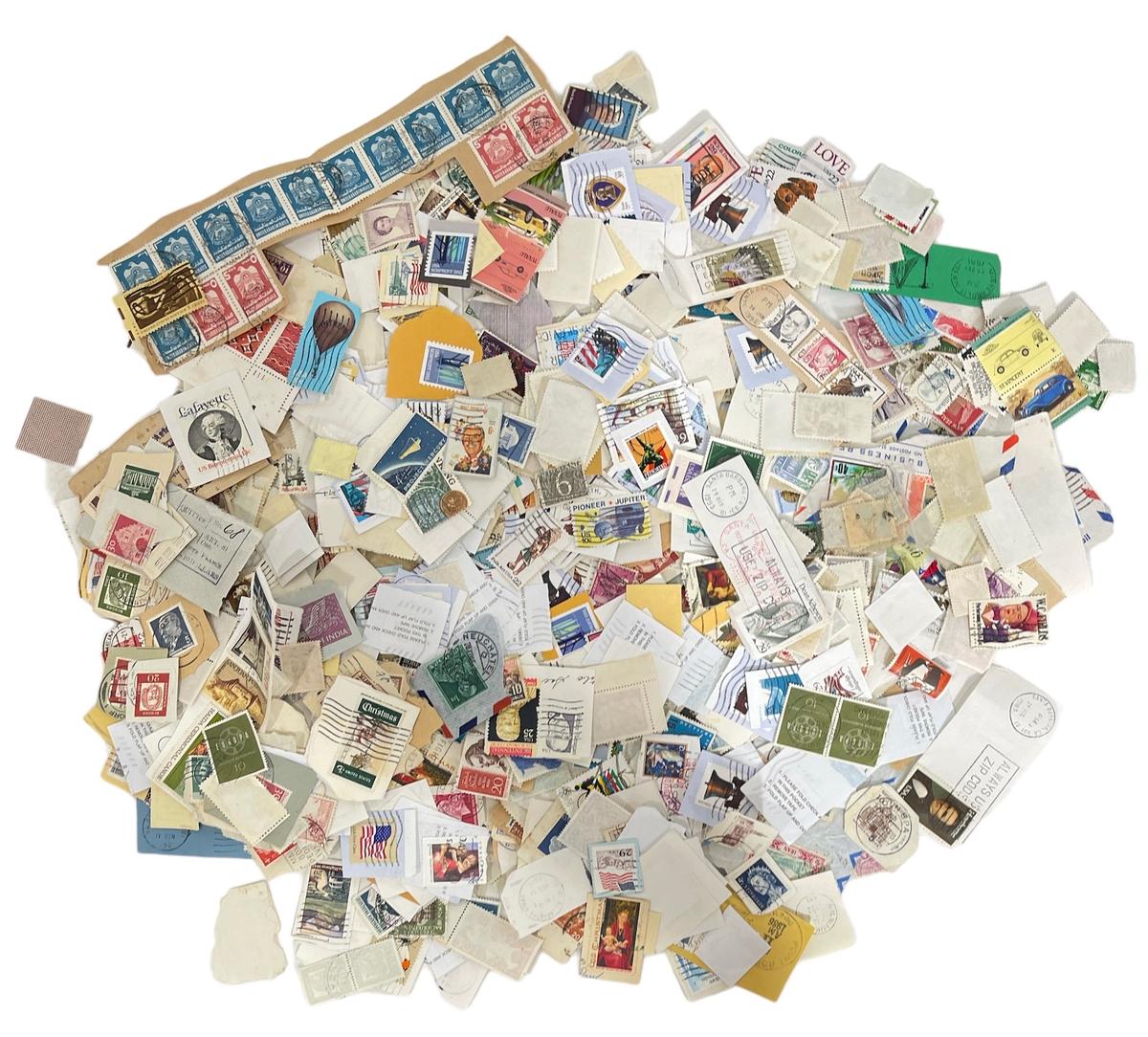 Vintage International Stamps Collection