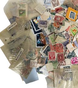 Vintage International Stamps Collection