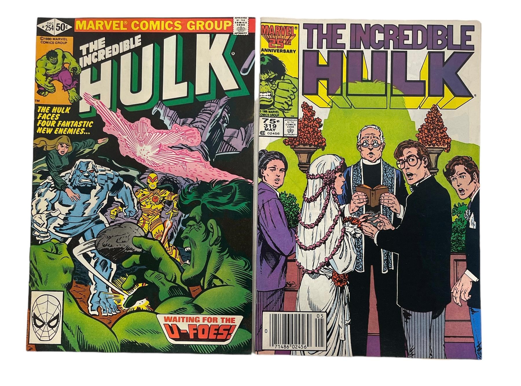 Vintage Marvel Comics - The Incredible Hulk Series