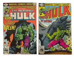 Vintage Marvel Comics - The Incredible Hulk Series