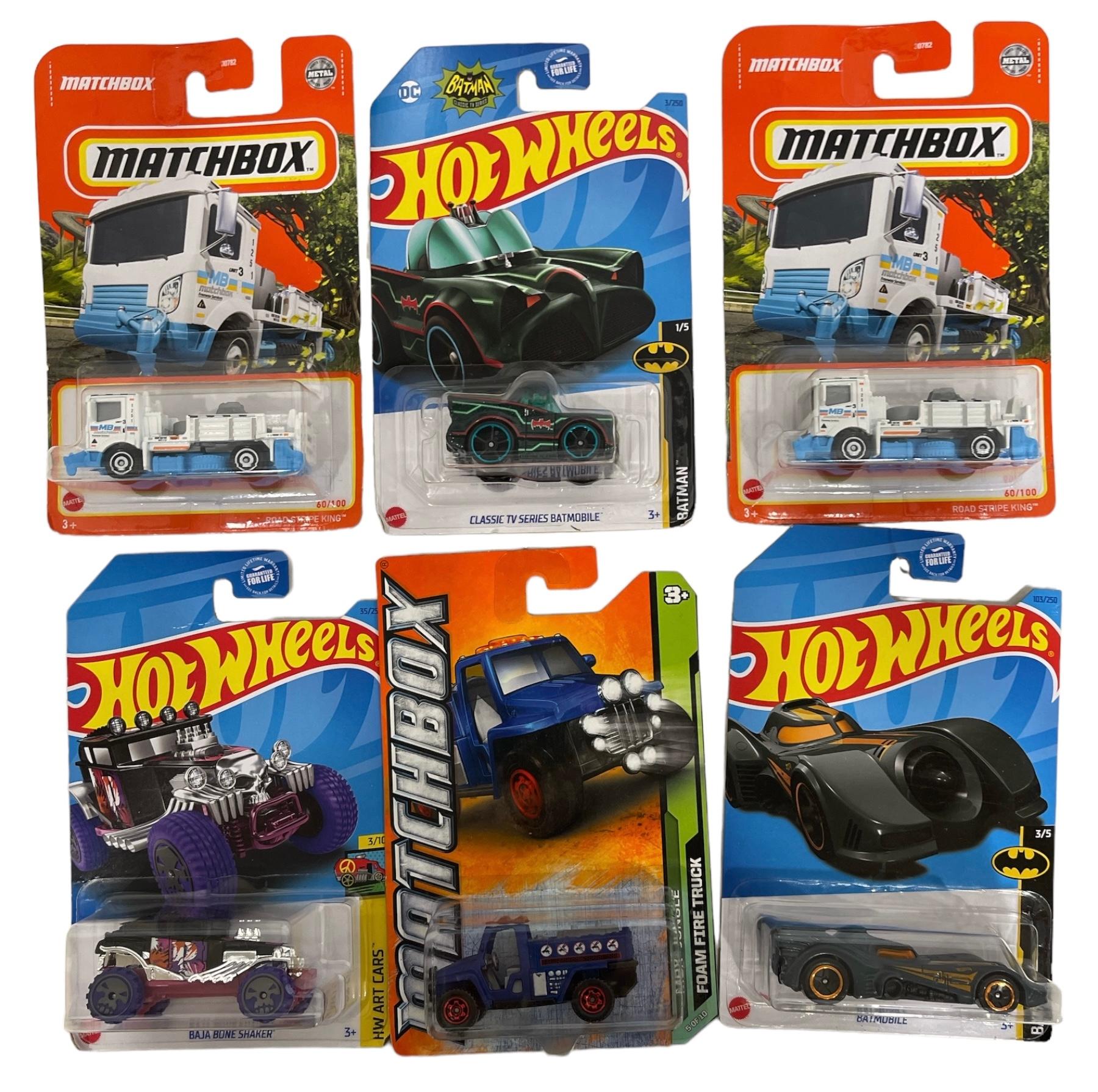 Hot Wheels and Matchbox Toy Car Collection