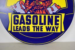 Pathfinder Gasoline sign