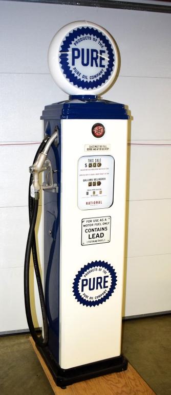 "Pure" National gas pump,