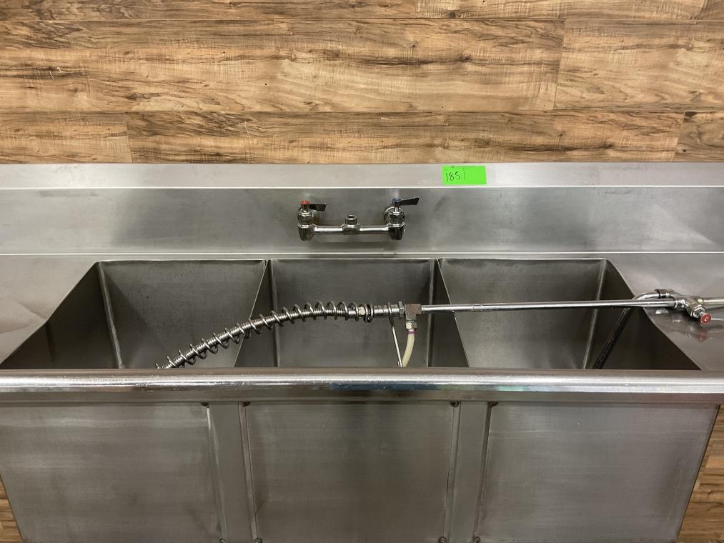 Three Bay Sink