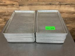 (28) Count 1/2 Sized Sheet Pans