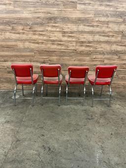 (4) Count Coca Cola Chairs