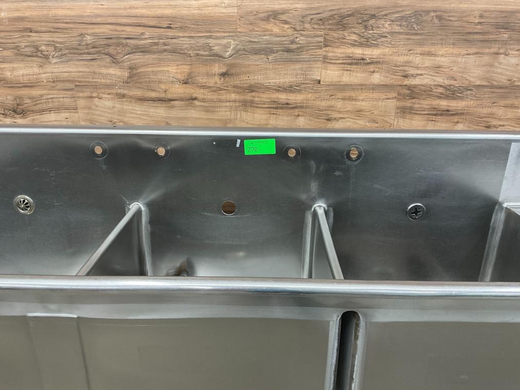 Three Bay Sink