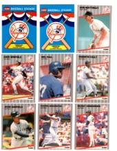 1989 Fleer Baseball, NY Yankees