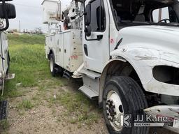 (Creedmoor, TX) Altec AA55-MH, Material Handling Bucket Truck rear mounted on 2018 Freightliner M2 1