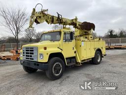 (Plymouth Meeting, PA) Telelect Commander 4042, Digger Derrick rear mounted on 1987 International 19