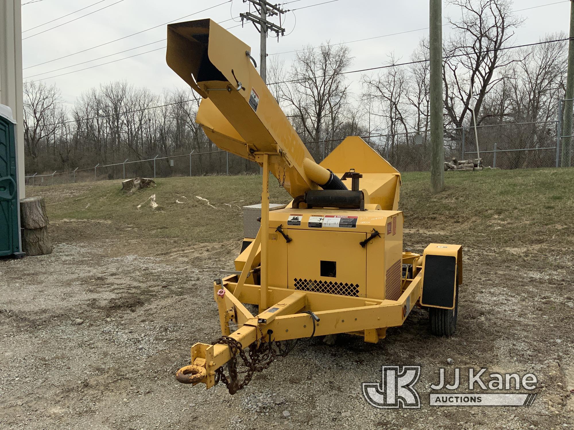 (Fort Wayne, IN) 2004 Altec WC-DC12 Chipper (12in Drum), trailer mtd. NO TITLE) (Not Running, Condit