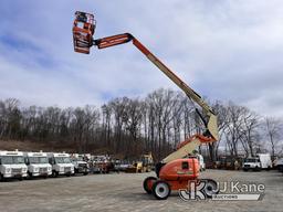 (Shrewsbury, MA) 2015 JLG 600AJ Self Propelled Articulating Telescopic Manlift Runs, Moves & Operate