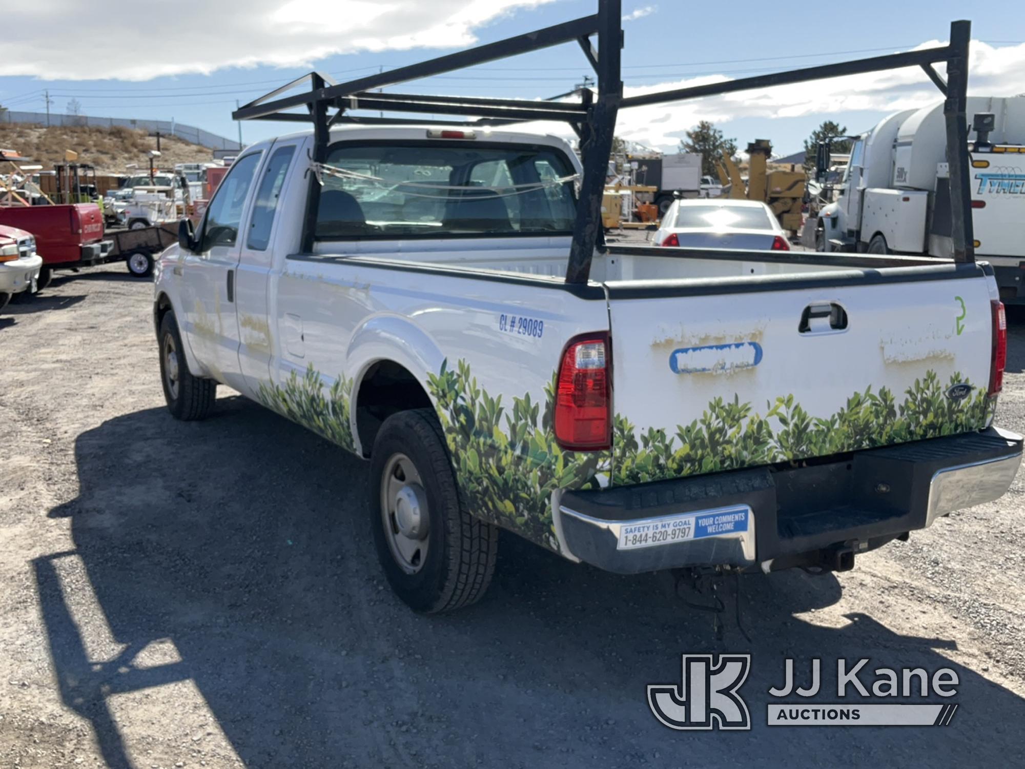 (McCarran, NV) 2005 Ford F250 Extended-Cab Pickup Truck, Interior Damage Runs & Moves