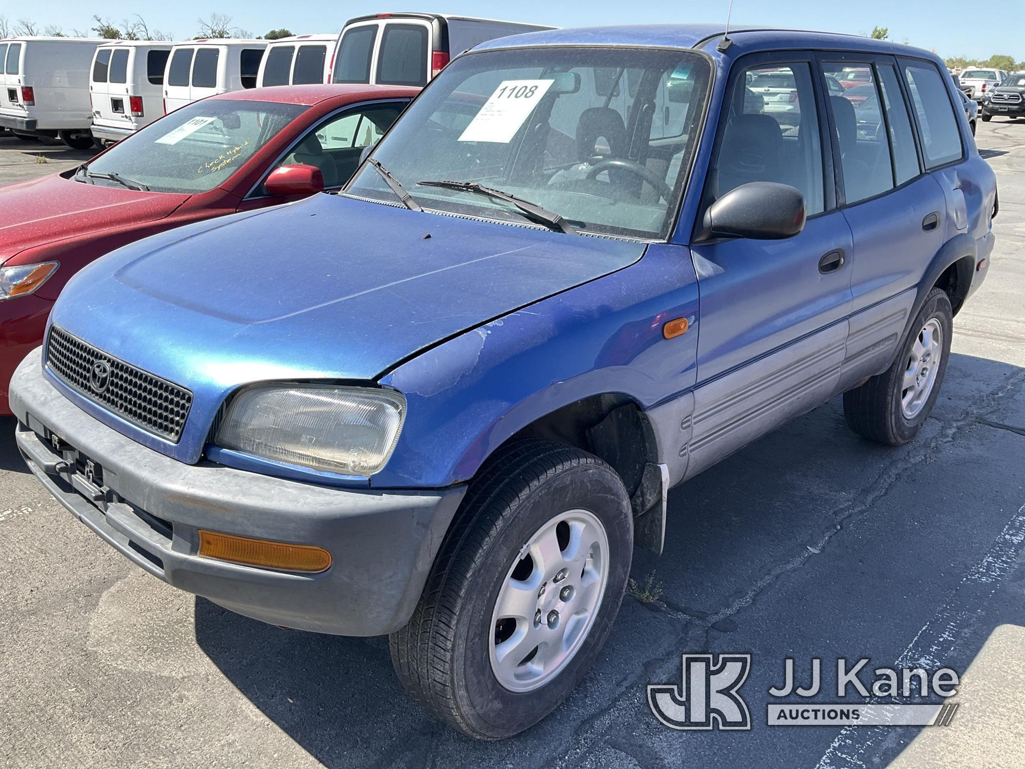 (Salt Lake City, UT) 1996 Toyota Rav-4 4x4 4-Door Sport Utility Vehicle Not Running, Condition Unkno