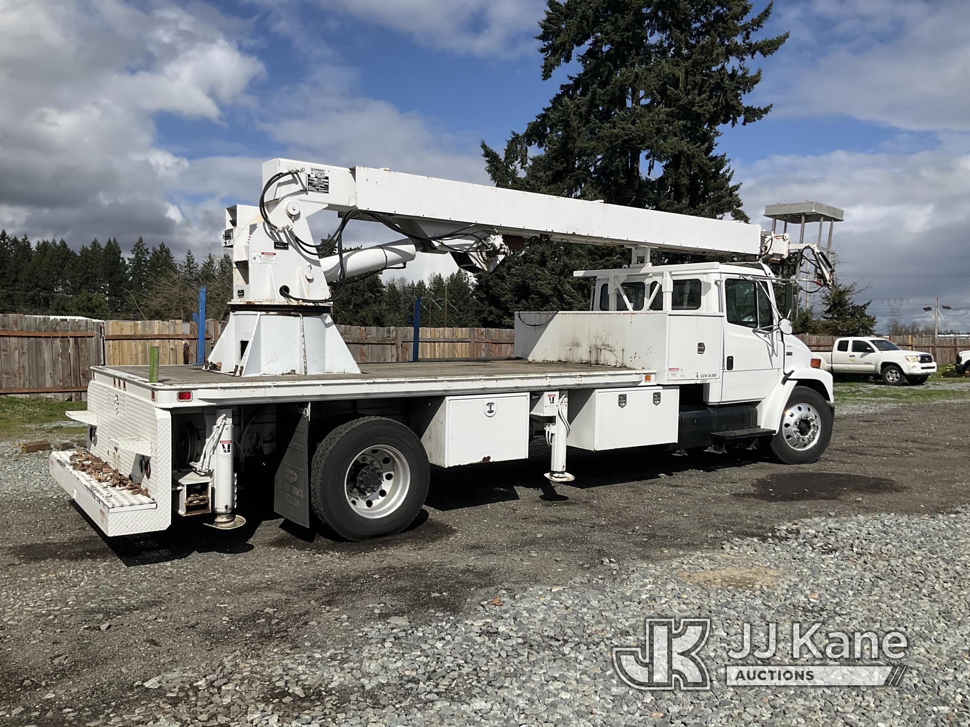 (Eatonville, WA) Phoenix RX87, Telescopic Non-Insulated Platform Lift rear mounted on 2000 Freightli