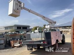 (Corona, CA) Altec AT200-A, Telescopic Non-Insulated Bucket Truck mounted behind cab on 2015 Ford F4
