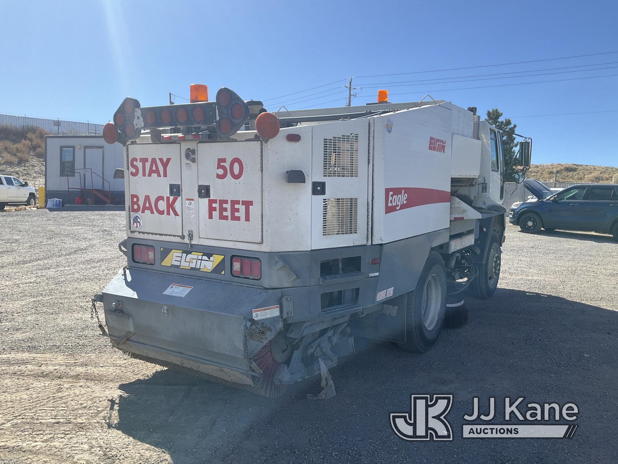 (McCarran, NV) Elgine Eagle Sweeper 2007 Sterling SC8000 Sweeper, Upper Engine Starter Issues. Locat