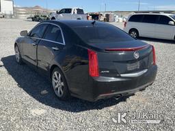 (Las Vegas, NV) 2013 Cadillac ATS Towed In Jump To Start, Runs Rough, Body Damage, Runs & Moves