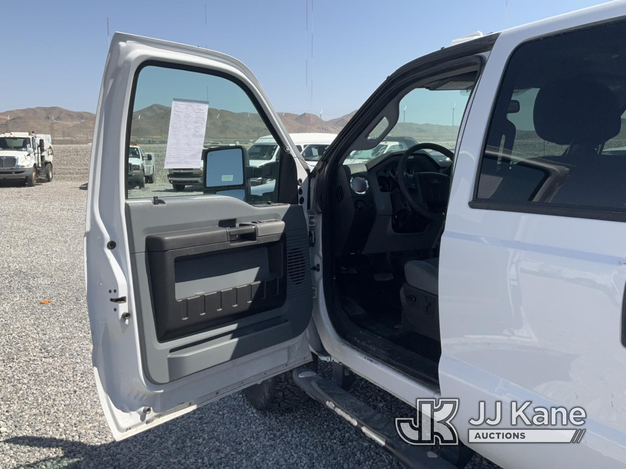 (Las Vegas, NV) 2016 Ford F250 4x4 Towed In, No Console Check Engine Light On, Engine Noise, Runs &