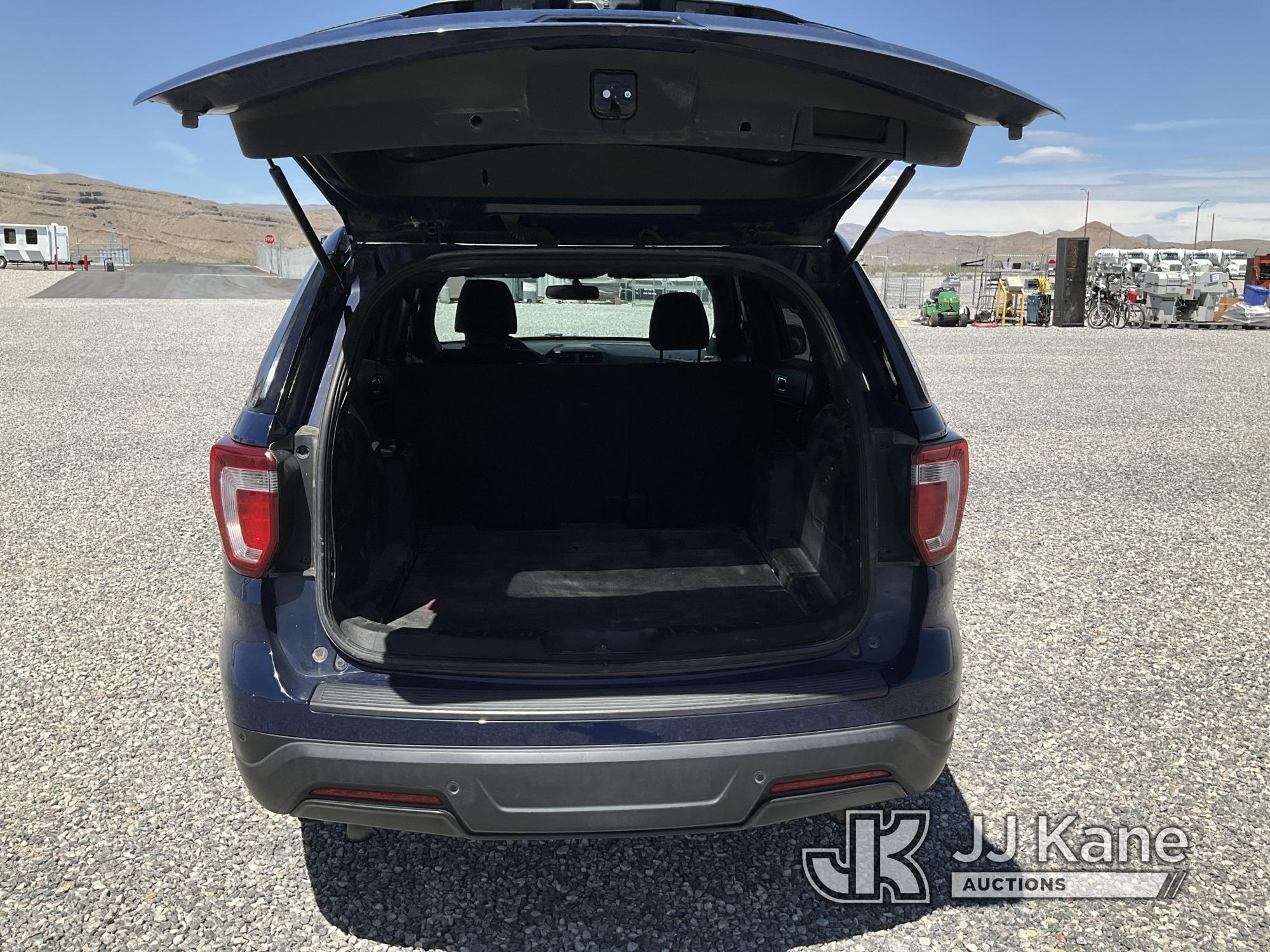 (Las Vegas, NV) 2018 Ford Explorer AWD Police Interceptor No Console Check Engine Light On, Runs & M