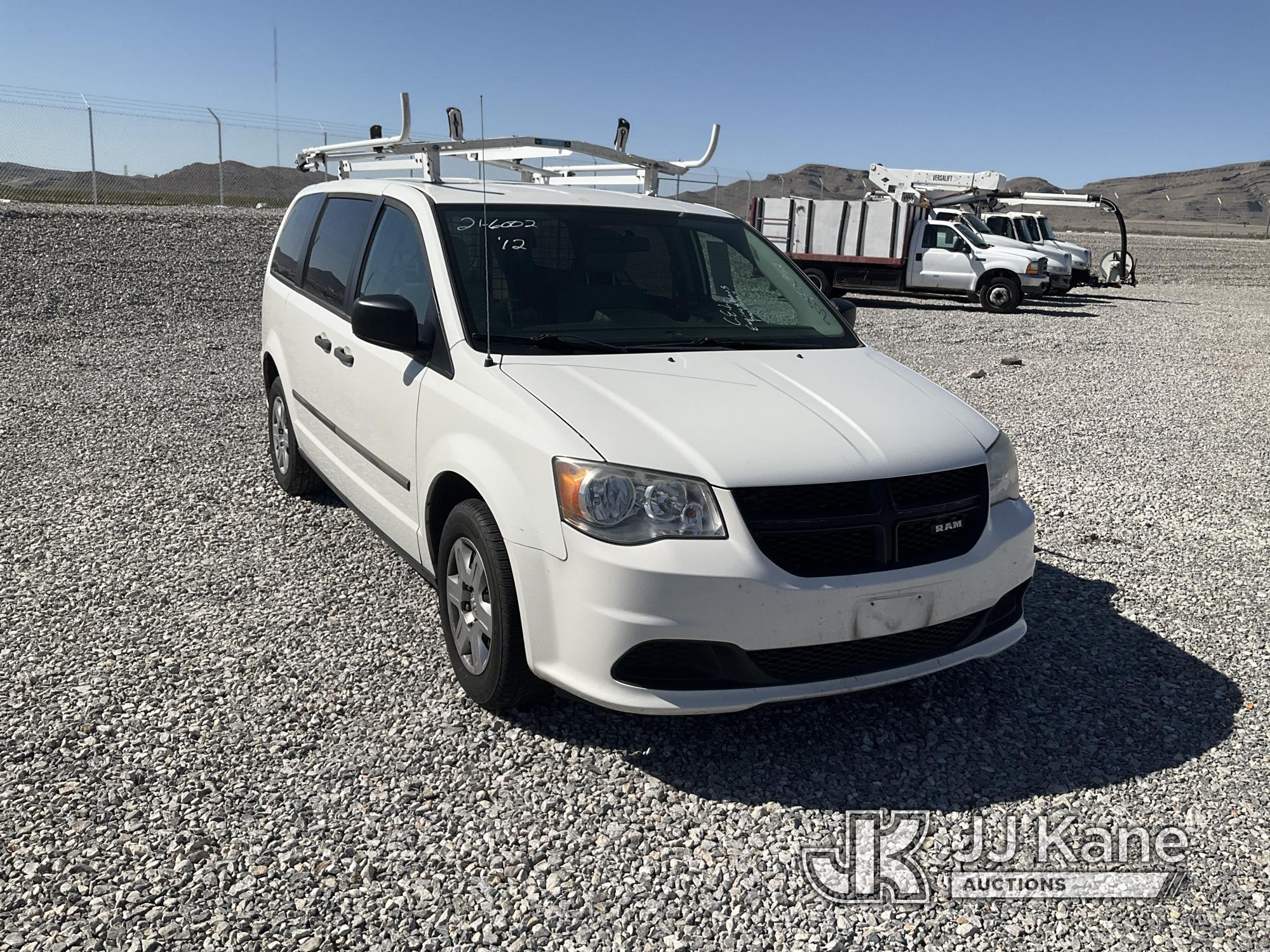 (Las Vegas, NV) 2012 RAM C/V Cargo Van Check Engine Light On, Engine & Transmission Problems Runs &