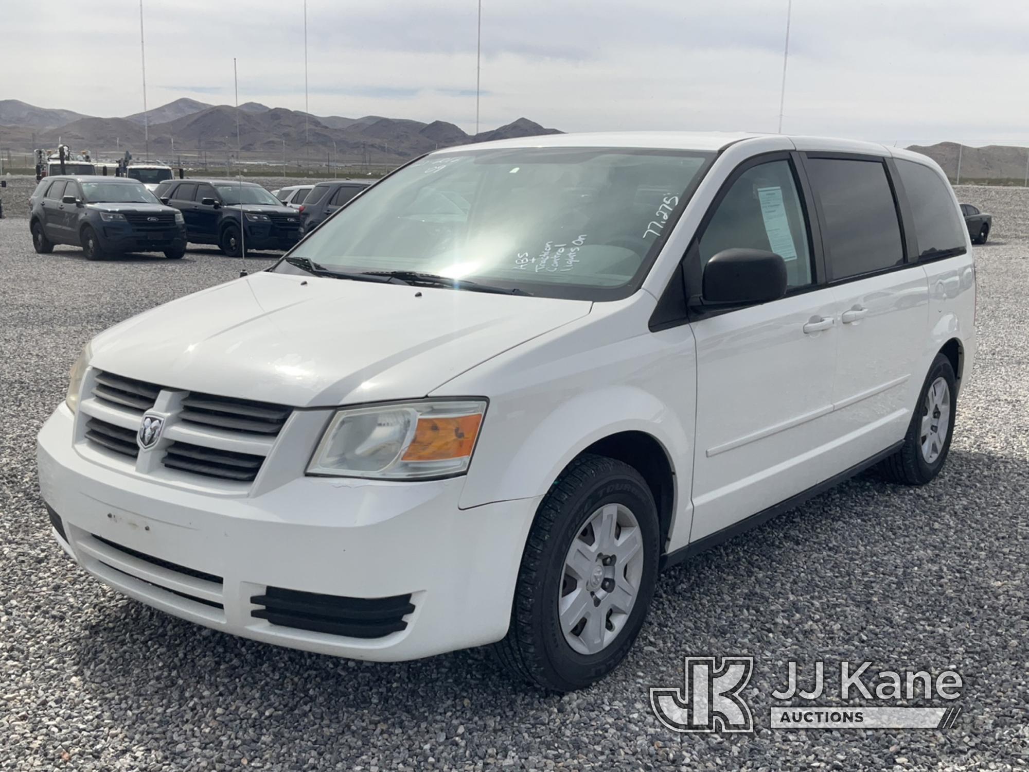 (Las Vegas, NV) 2009 Dodge Grand Caravan SE ABS & Traction Control Lights On Runs & Moves