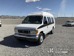 (Las Vegas, NV) 2007 Ford E350 Prisoner Transport, Wheel Chair Lift Runs & Moves