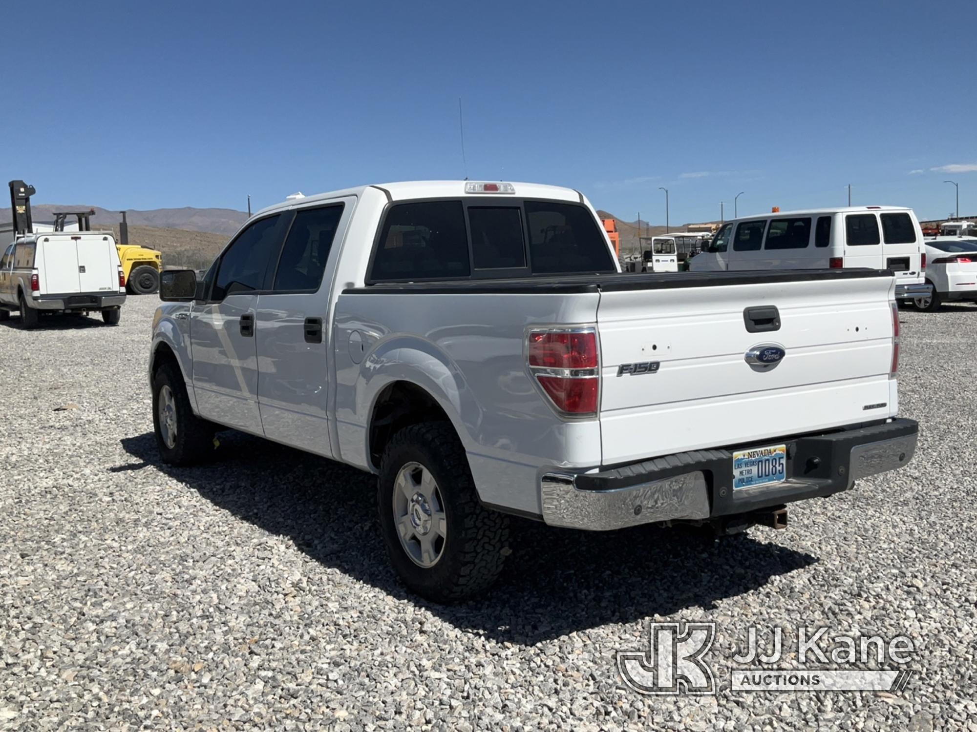 (Las Vegas, NV) 2014 Ford F150 4x4 Towed In, Interior Damage Will Not Start & Does Not Move