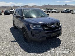 (Las Vegas, NV) 2018 Ford Explorer AWD Police Interceptor No Console Check Engine Light On, Runs & M