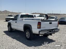 (Las Vegas, NV) 2006 GMC 2500 HD Body Damage, No Console Check Engine Light On, Runs & Moves