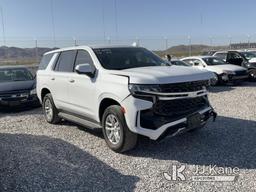 (Las Vegas, NV) 2023 Chevrolet Tahoe 4x4 Towed In, Wrecked, Dealers Only, Airbags Deployed, No Conso