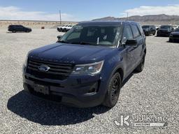 (Las Vegas, NV) 2018 Ford Explorer AWD Police Interceptor No Console Check Engine Light On, Runs & M