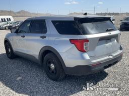 (Las Vegas, NV) 2020 Ford Explorer AWD Police Interceptor No Console Runs & Moves