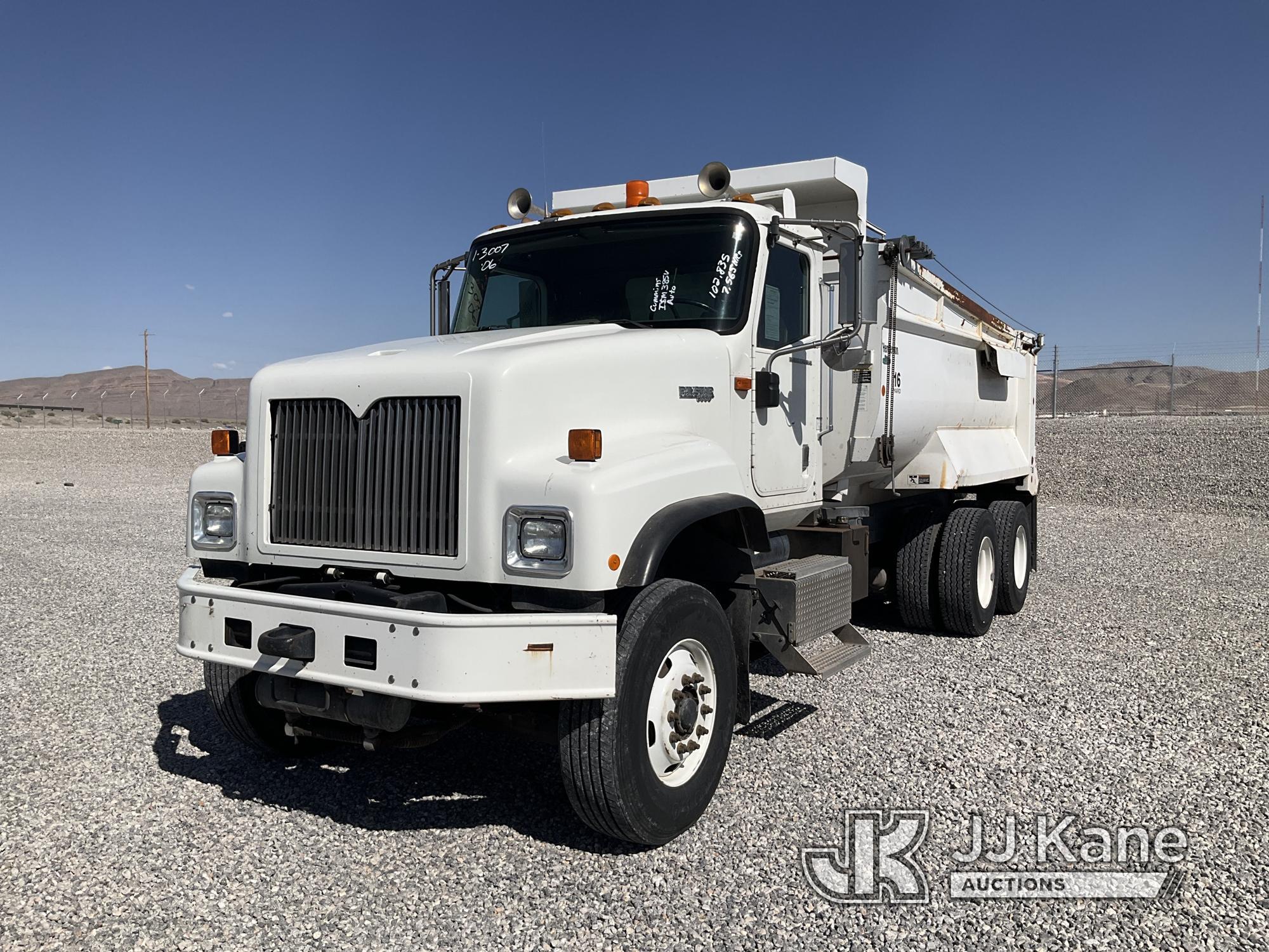 (Las Vegas, NV) 2006 International PayStar 5500 Dump Truck, 16 Yard Runs & Moves