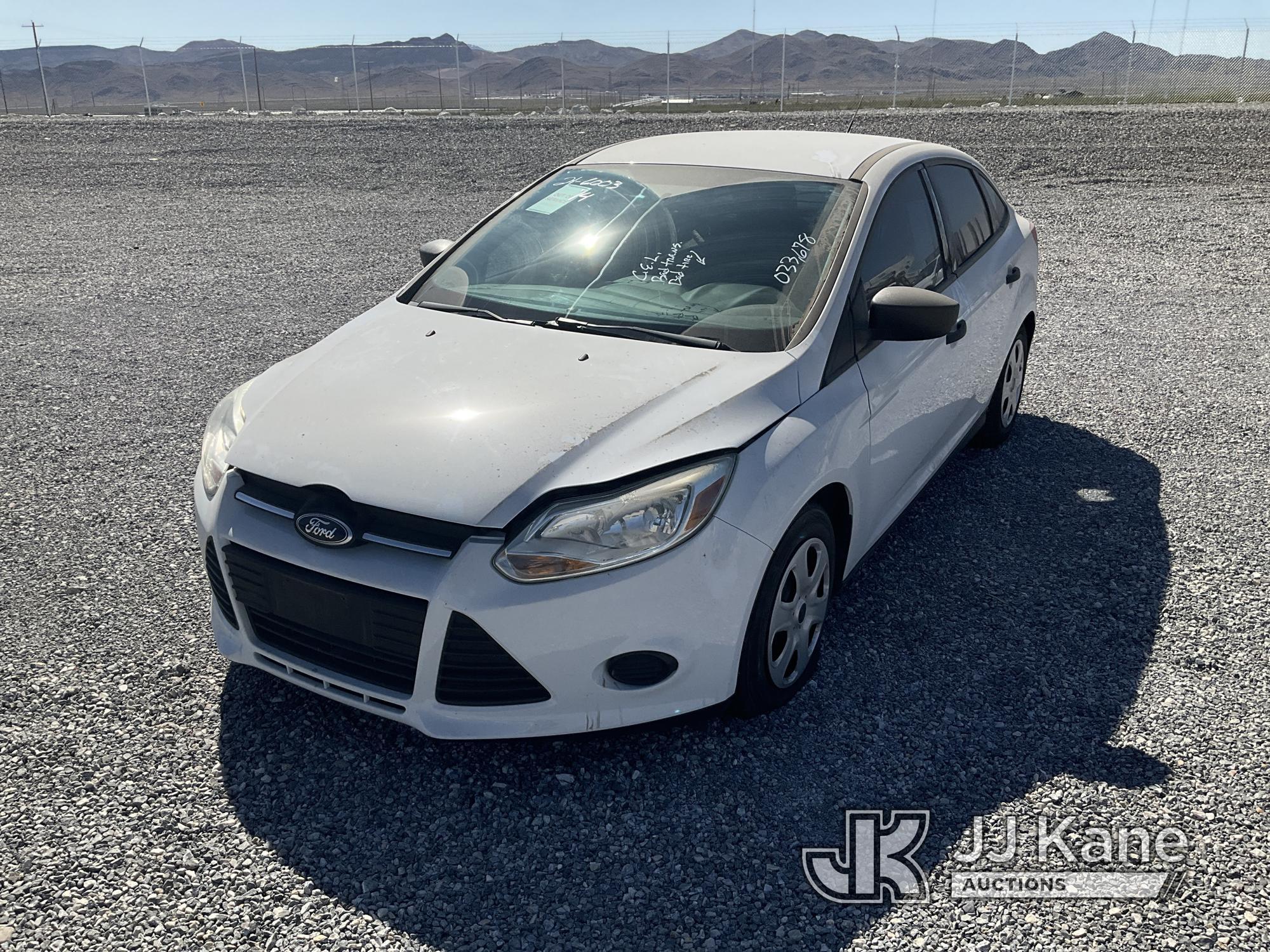 (Las Vegas, NV) 2014 Ford Focus Check Engine Light On, Bad Transmission, Bad Front Tire Jump To Star