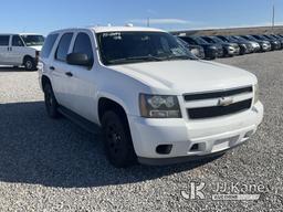 (Las Vegas, NV) 2008 Chevrolet Tahoe Police Package Interior Damage, No Console, Rear Seats Unsecure