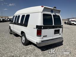 (Las Vegas, NV) 2007 Ford E350 Prisoner Transport, Wheel Chair Lift Runs & Moves