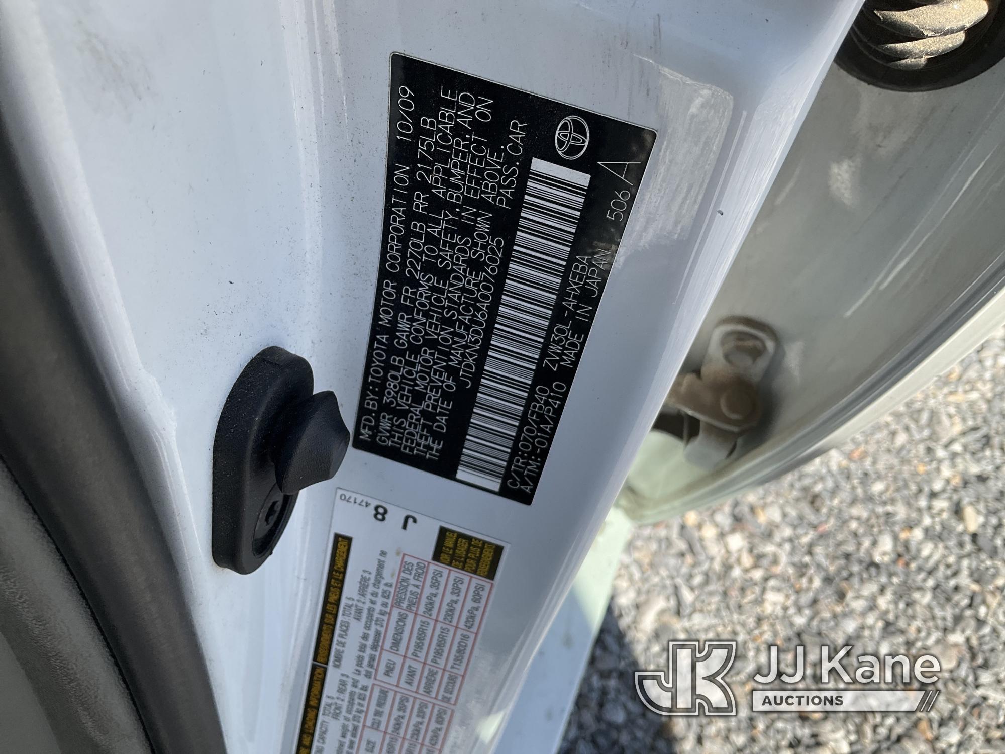 (Las Vegas, NV) 2010 Toyota Prius Hybrid Hybrid Paint Damage, Runs & Moves