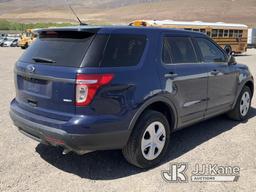 (McCarran, NV) 2015 Ford Explorer AWD Police Interceptor Sport Utility Vehicle Cracked Engine Block.