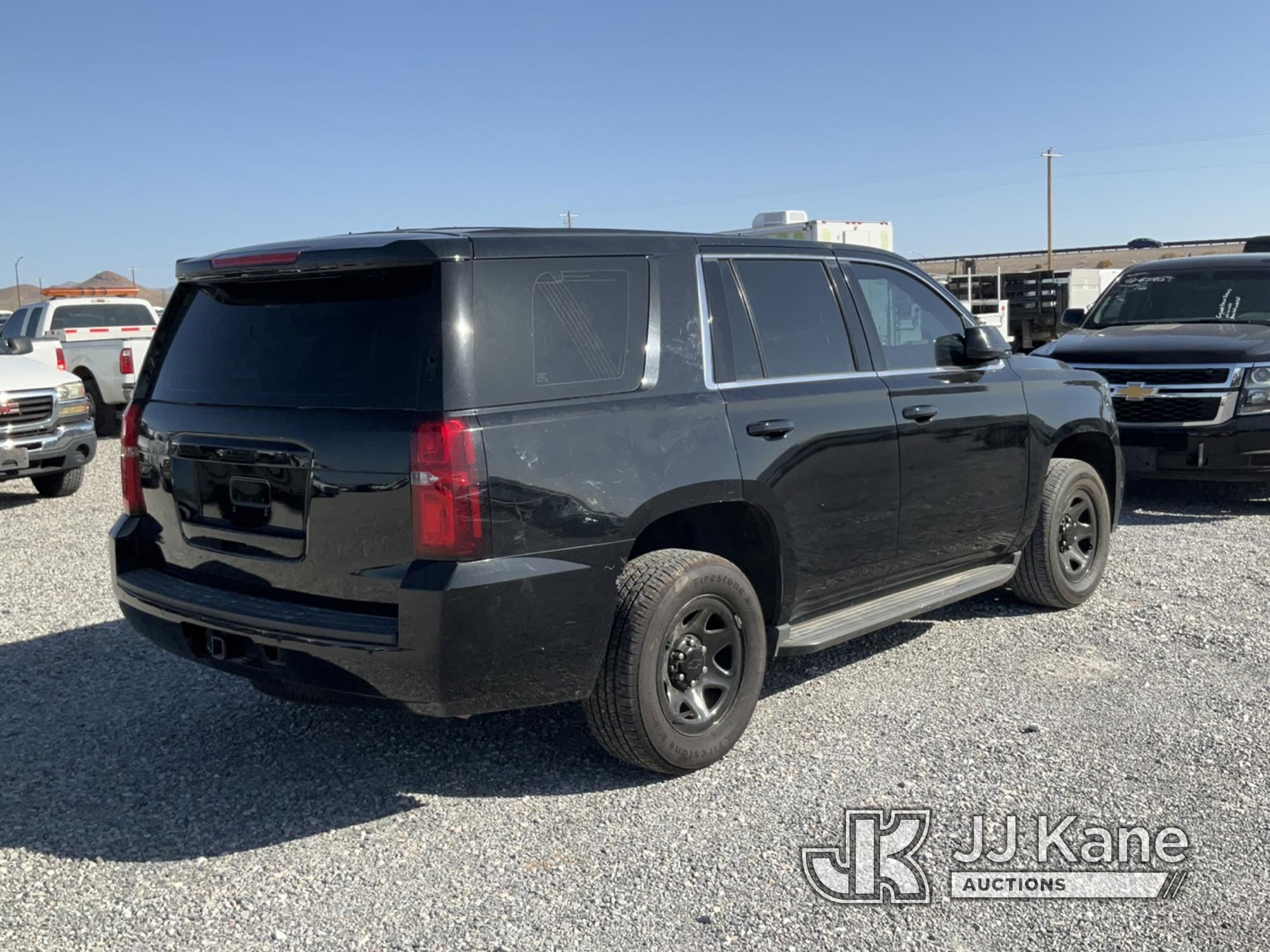 (Las Vegas, NV) 2016 Chevrolet Tahoe Police Package Towed In, No Console, Rear Seats Unsecured Check