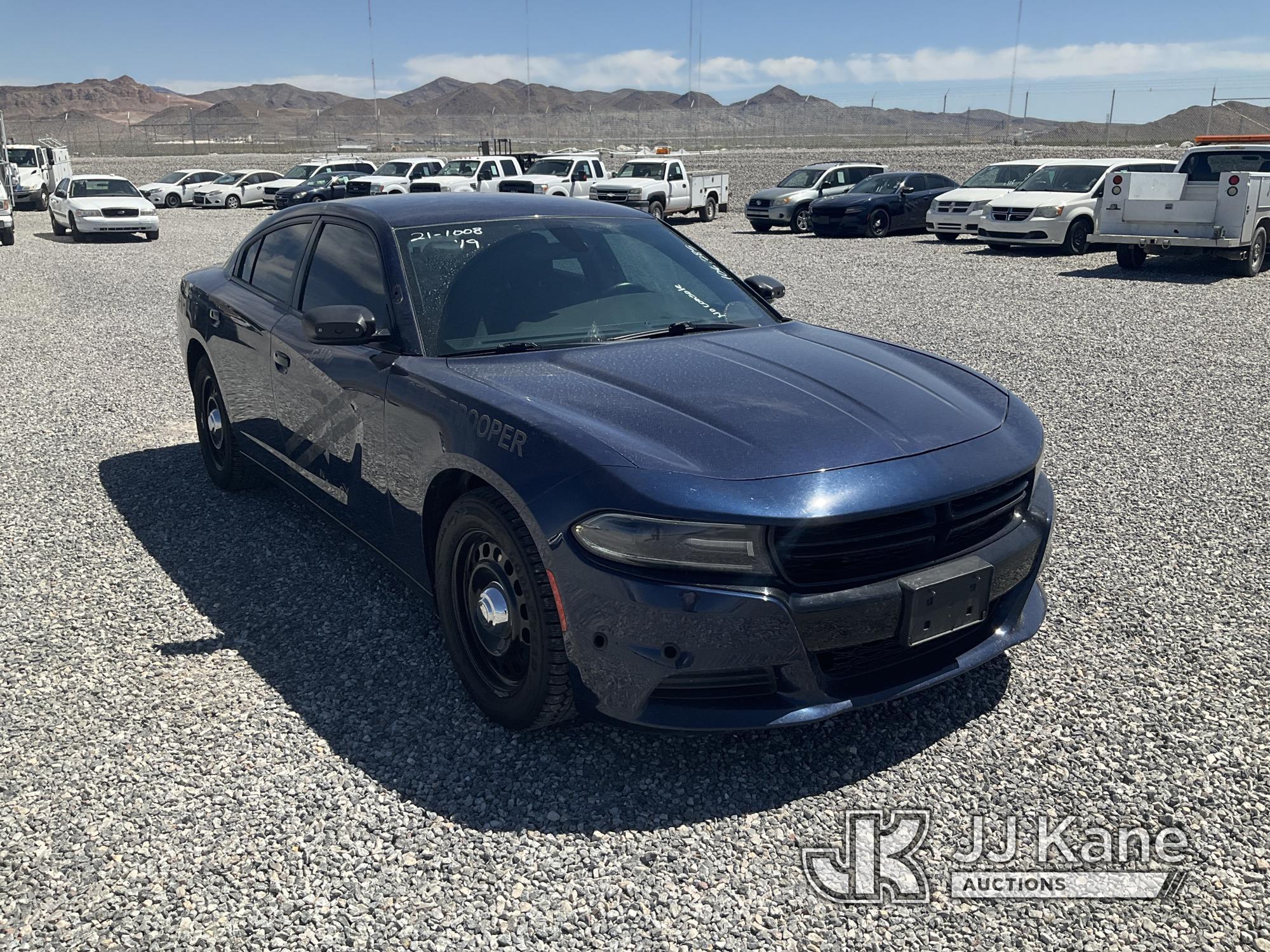 (Las Vegas, NV) 2019 Dodge Charger Police Package AWD, No Console Runs & Moves