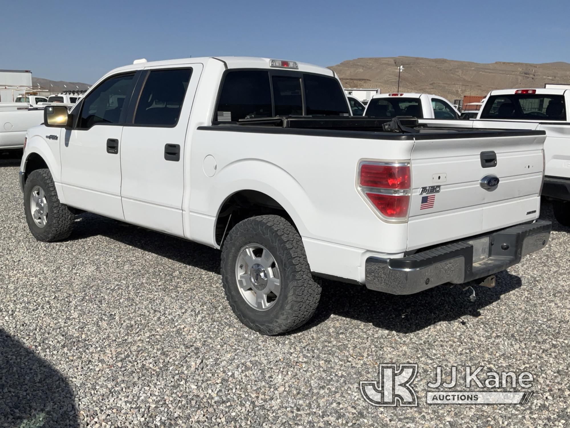 (Las Vegas, NV) 2014 Ford F150 4x4 Towed In, Body Damage, No Console, Rear end Or Transmission Noise