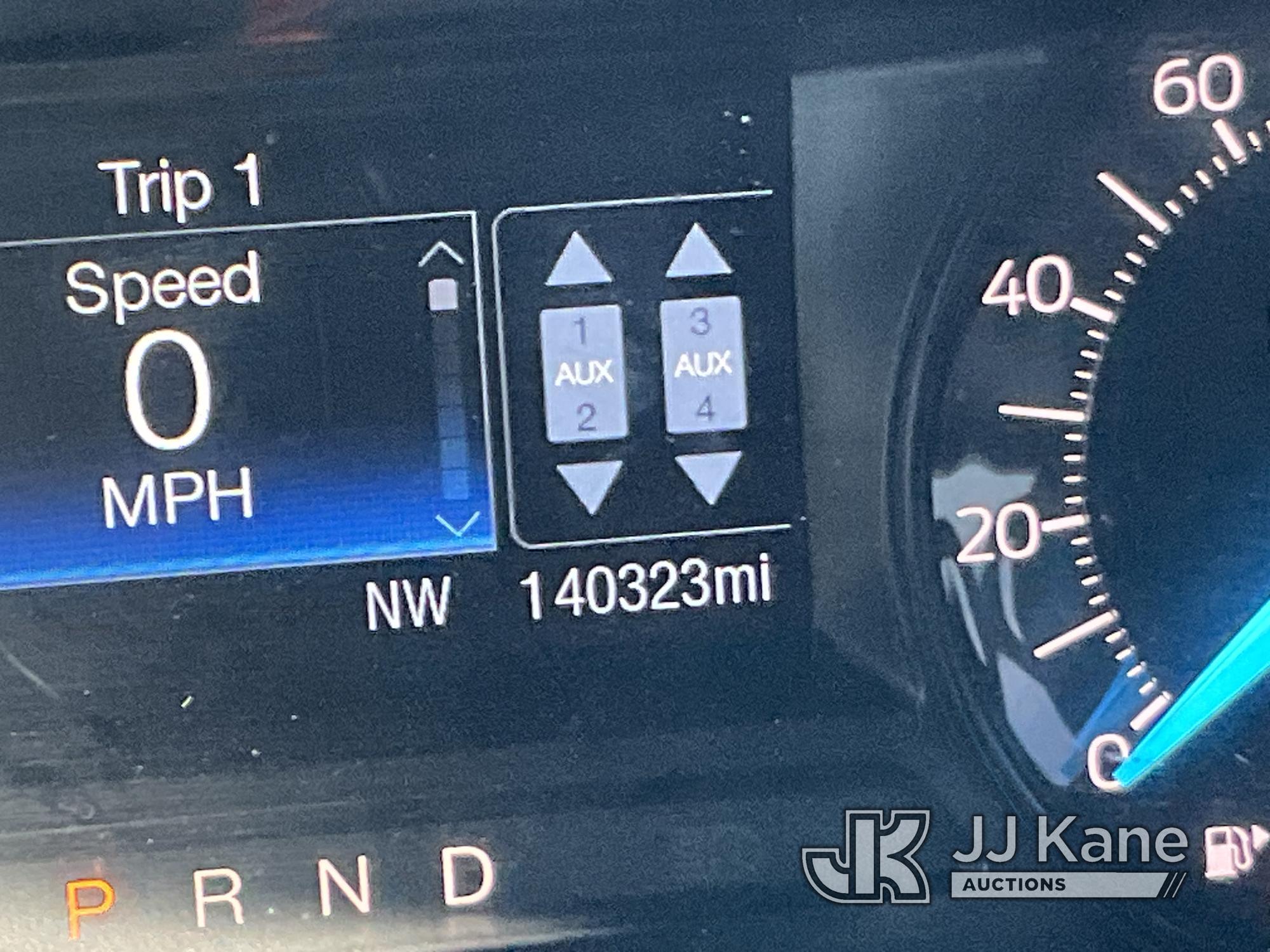 (Las Vegas, NV) 2018 Ford Explorer AWD Police Interceptor No Console Check Engine Light On, Runs & M