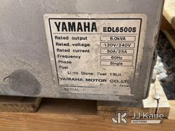 (Las Vegas, NV) Yamaha Diesel Generator NOTE: This unit is being sold AS IS/WHERE IS via Timed Aucti