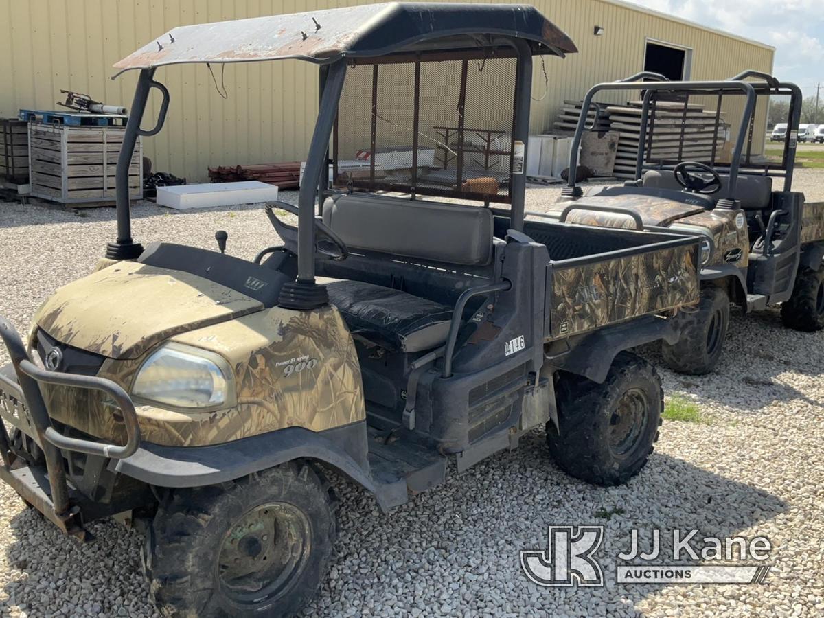 (Tipton, MO) 2004 Kubota RTV-900 4x4 Yard Cart No Title) (Not Running, Condition Unknown