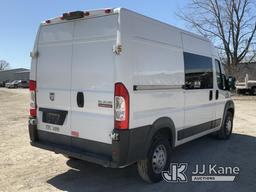 (Des Moines, IA) 2016 RAM 2500 Promaster High Roof Tradesman Cargo Van Runs & Moves