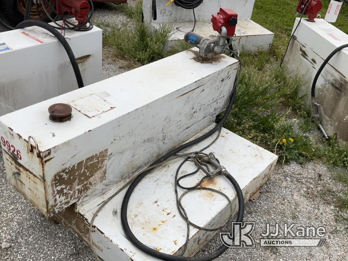 (Hawk Point, MO) Fuel Tank With Pump. (Used. ) NOTE: This unit is being sold AS IS/WHERE IS via Time