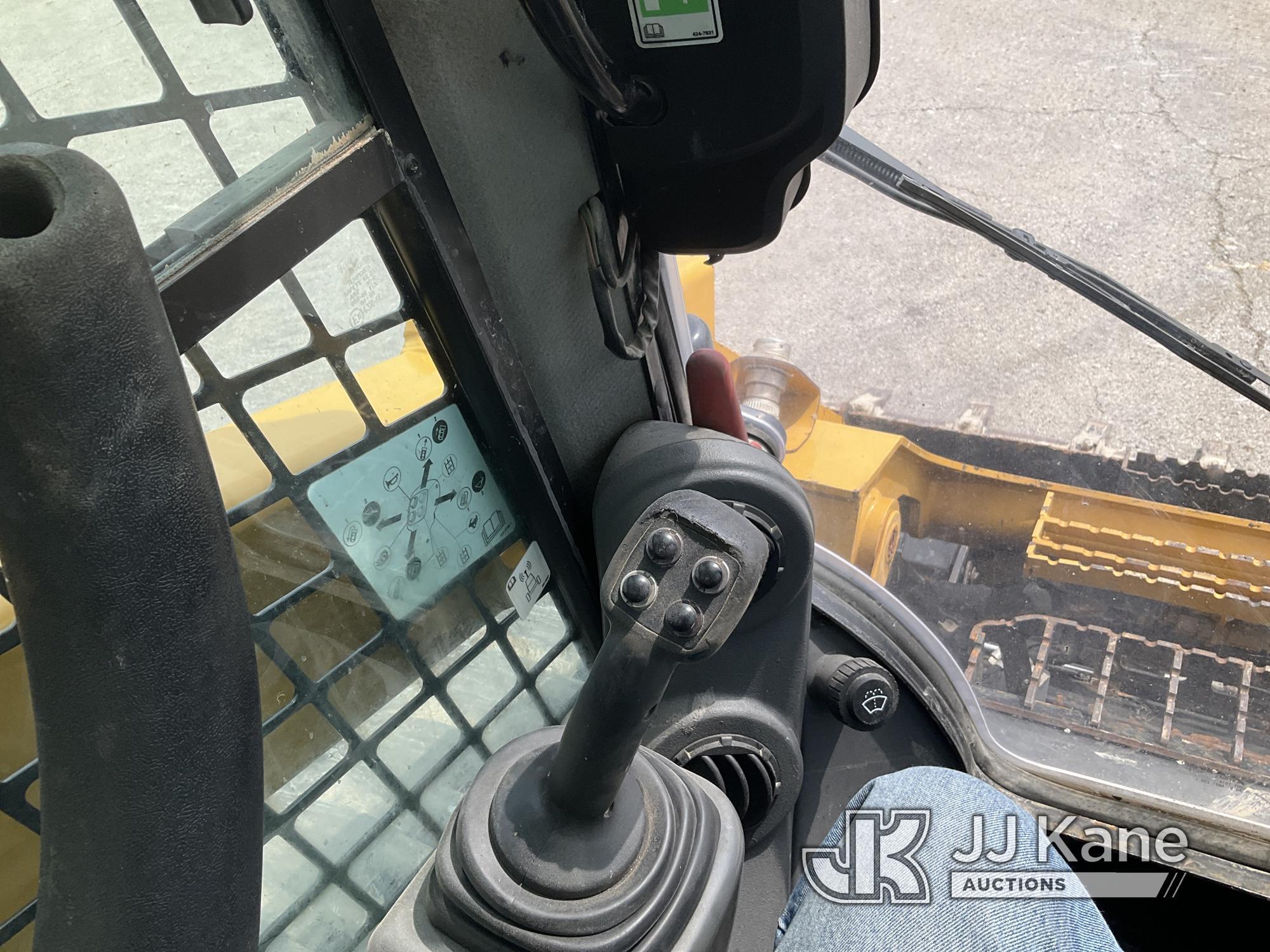 (Kansas City, MO) 2018 Cat 289D Tracked Skid Steer Loader Runs, Moves, & Operates) (Has Engine Noise